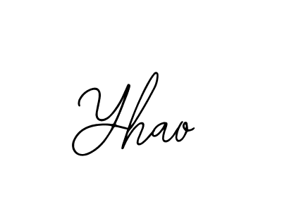 Create a beautiful signature design for name Yhao. With this signature (Bearetta-2O07w) fonts, you can make a handwritten signature for free. Yhao signature style 12 images and pictures png