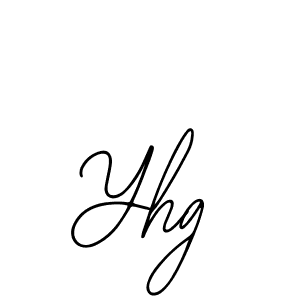 Make a beautiful signature design for name Yhg. Use this online signature maker to create a handwritten signature for free. Yhg signature style 12 images and pictures png