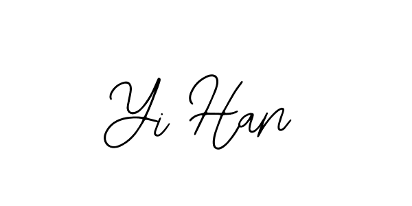 Bearetta-2O07w is a professional signature style that is perfect for those who want to add a touch of class to their signature. It is also a great choice for those who want to make their signature more unique. Get Yi Han name to fancy signature for free. Yi Han signature style 12 images and pictures png