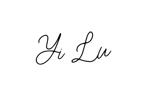 Yi Lu stylish signature style. Best Handwritten Sign (Bearetta-2O07w) for my name. Handwritten Signature Collection Ideas for my name Yi Lu. Yi Lu signature style 12 images and pictures png