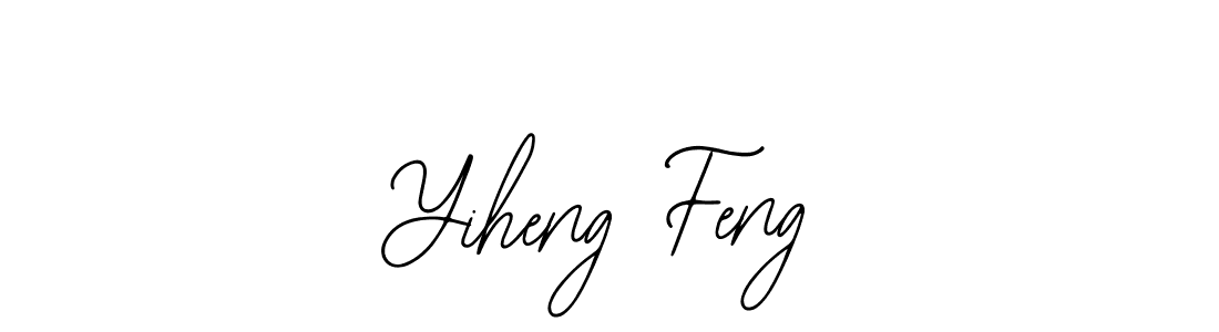Once you've used our free online signature maker to create your best signature Bearetta-2O07w style, it's time to enjoy all of the benefits that Yiheng Feng name signing documents. Yiheng Feng signature style 12 images and pictures png