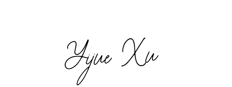 How to make Yijue Xu signature? Bearetta-2O07w is a professional autograph style. Create handwritten signature for Yijue Xu name. Yijue Xu signature style 12 images and pictures png