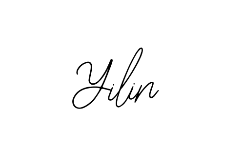 Use a signature maker to create a handwritten signature online. With this signature software, you can design (Bearetta-2O07w) your own signature for name Yilin. Yilin signature style 12 images and pictures png