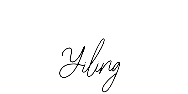 It looks lik you need a new signature style for name Yiling. Design unique handwritten (Bearetta-2O07w) signature with our free signature maker in just a few clicks. Yiling signature style 12 images and pictures png