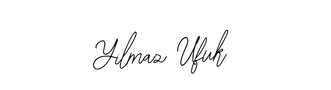 How to Draw Yilmaz Ufuk signature style? Bearetta-2O07w is a latest design signature styles for name Yilmaz Ufuk. Yilmaz Ufuk signature style 12 images and pictures png