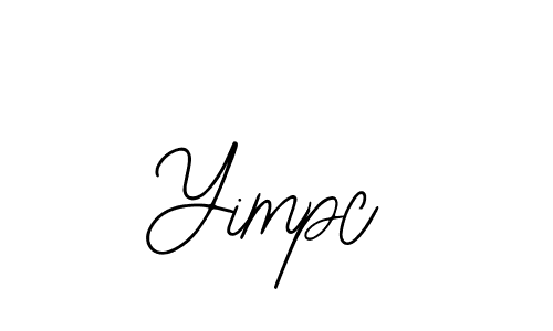 You should practise on your own different ways (Bearetta-2O07w) to write your name (Yimpc) in signature. don't let someone else do it for you. Yimpc signature style 12 images and pictures png