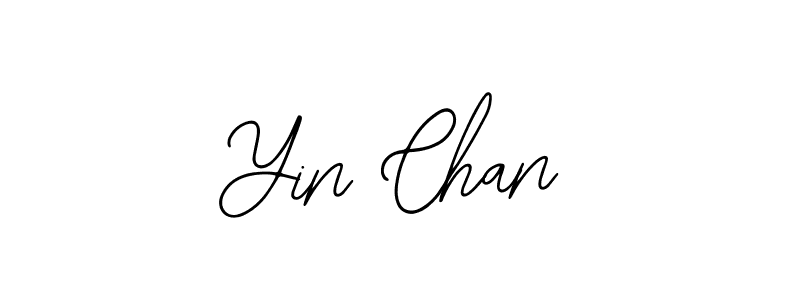 Also You can easily find your signature by using the search form. We will create Yin Chan name handwritten signature images for you free of cost using Bearetta-2O07w sign style. Yin Chan signature style 12 images and pictures png