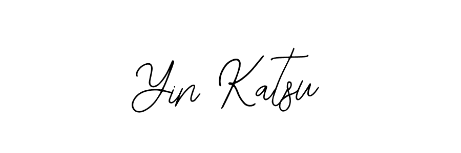 The best way (Bearetta-2O07w) to make a short signature is to pick only two or three words in your name. The name Yin Katsu include a total of six letters. For converting this name. Yin Katsu signature style 12 images and pictures png