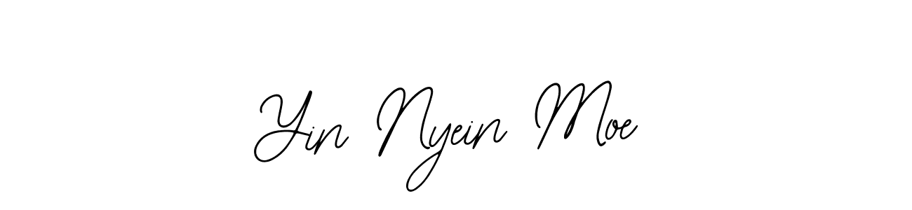 Make a beautiful signature design for name Yin Nyein Moe. With this signature (Bearetta-2O07w) style, you can create a handwritten signature for free. Yin Nyein Moe signature style 12 images and pictures png