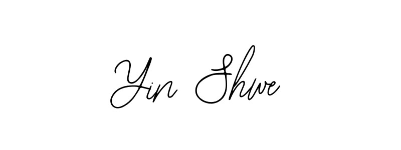 Also You can easily find your signature by using the search form. We will create Yin Shwe name handwritten signature images for you free of cost using Bearetta-2O07w sign style. Yin Shwe signature style 12 images and pictures png