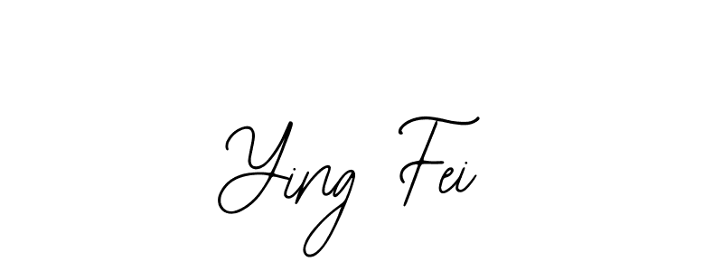 if you are searching for the best signature style for your name Ying Fei. so please give up your signature search. here we have designed multiple signature styles  using Bearetta-2O07w. Ying Fei signature style 12 images and pictures png