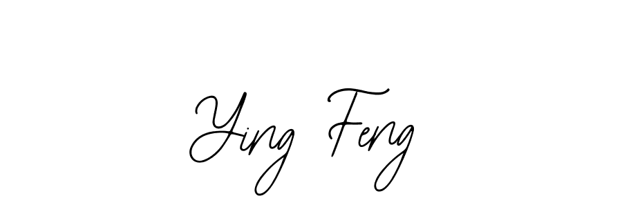 The best way (Bearetta-2O07w) to make a short signature is to pick only two or three words in your name. The name Ying Feng include a total of six letters. For converting this name. Ying Feng signature style 12 images and pictures png