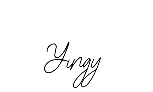 Make a beautiful signature design for name Yingy. With this signature (Bearetta-2O07w) style, you can create a handwritten signature for free. Yingy signature style 12 images and pictures png