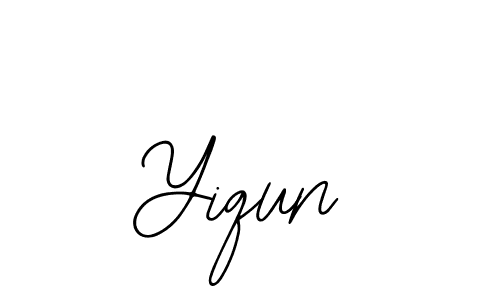 Create a beautiful signature design for name Yiqun. With this signature (Bearetta-2O07w) fonts, you can make a handwritten signature for free. Yiqun signature style 12 images and pictures png