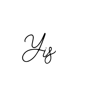 Bearetta-2O07w is a professional signature style that is perfect for those who want to add a touch of class to their signature. It is also a great choice for those who want to make their signature more unique. Get Yis name to fancy signature for free. Yis signature style 12 images and pictures png