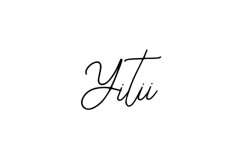 Yitii stylish signature style. Best Handwritten Sign (Bearetta-2O07w) for my name. Handwritten Signature Collection Ideas for my name Yitii. Yitii signature style 12 images and pictures png