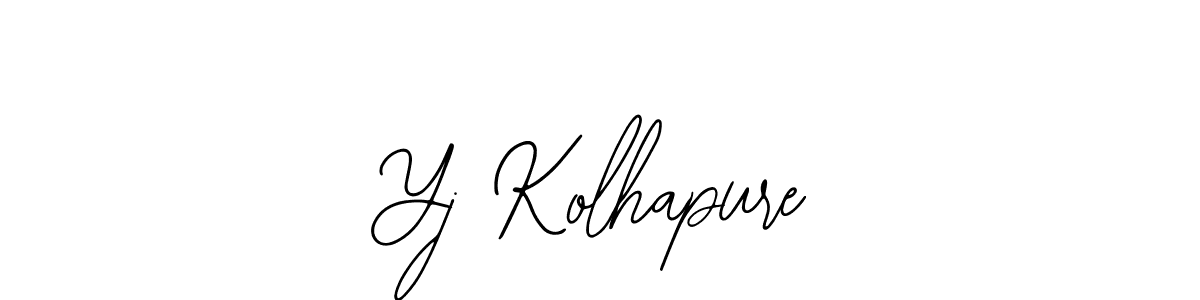 You can use this online signature creator to create a handwritten signature for the name Yj Kolhapure. This is the best online autograph maker. Yj Kolhapure signature style 12 images and pictures png