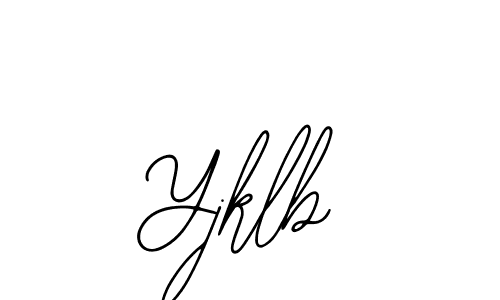How to make Yjklb signature? Bearetta-2O07w is a professional autograph style. Create handwritten signature for Yjklb name. Yjklb signature style 12 images and pictures png