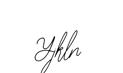 Make a beautiful signature design for name Yjkln. With this signature (Bearetta-2O07w) style, you can create a handwritten signature for free. Yjkln signature style 12 images and pictures png