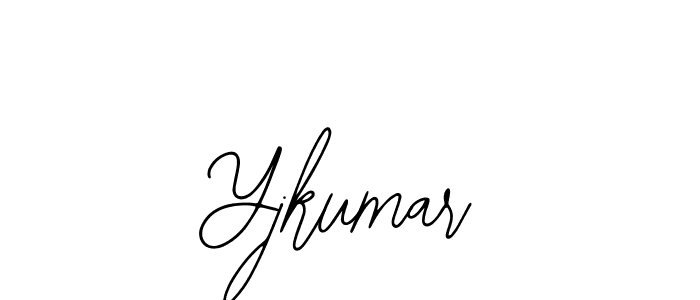 Yjkumar stylish signature style. Best Handwritten Sign (Bearetta-2O07w) for my name. Handwritten Signature Collection Ideas for my name Yjkumar. Yjkumar signature style 12 images and pictures png