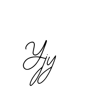 Design your own signature with our free online signature maker. With this signature software, you can create a handwritten (Bearetta-2O07w) signature for name Yjy. Yjy signature style 12 images and pictures png