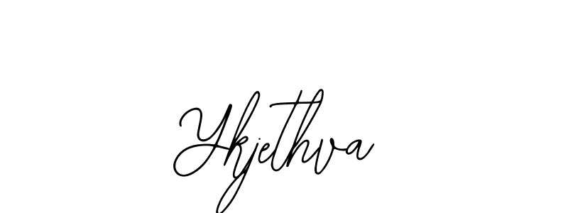 Ykjethva stylish signature style. Best Handwritten Sign (Bearetta-2O07w) for my name. Handwritten Signature Collection Ideas for my name Ykjethva. Ykjethva signature style 12 images and pictures png