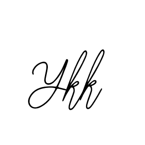 Also we have Ykk name is the best signature style. Create professional handwritten signature collection using Bearetta-2O07w autograph style. Ykk signature style 12 images and pictures png
