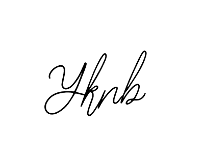 Design your own signature with our free online signature maker. With this signature software, you can create a handwritten (Bearetta-2O07w) signature for name Yknb. Yknb signature style 12 images and pictures png