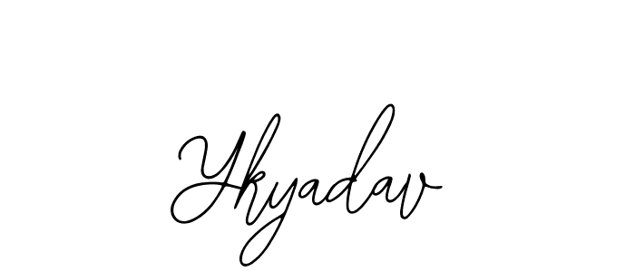 The best way (Bearetta-2O07w) to make a short signature is to pick only two or three words in your name. The name Ykyadav include a total of six letters. For converting this name. Ykyadav signature style 12 images and pictures png