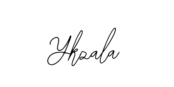 if you are searching for the best signature style for your name Ykzala. so please give up your signature search. here we have designed multiple signature styles  using Bearetta-2O07w. Ykzala signature style 12 images and pictures png