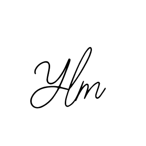 Also we have Ylm name is the best signature style. Create professional handwritten signature collection using Bearetta-2O07w autograph style. Ylm signature style 12 images and pictures png