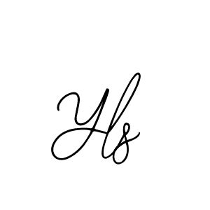 Design your own signature with our free online signature maker. With this signature software, you can create a handwritten (Bearetta-2O07w) signature for name Yls. Yls signature style 12 images and pictures png