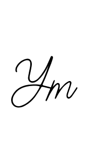 Use a signature maker to create a handwritten signature online. With this signature software, you can design (Bearetta-2O07w) your own signature for name Ym. Ym signature style 12 images and pictures png