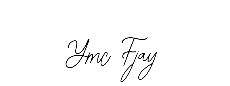 Similarly Bearetta-2O07w is the best handwritten signature design. Signature creator online .You can use it as an online autograph creator for name Ymc Fjay. Ymc Fjay signature style 12 images and pictures png