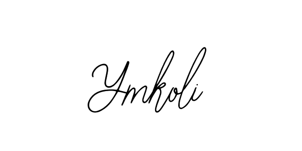 Use a signature maker to create a handwritten signature online. With this signature software, you can design (Bearetta-2O07w) your own signature for name Ymkoli. Ymkoli signature style 12 images and pictures png