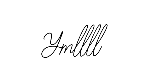 Design your own signature with our free online signature maker. With this signature software, you can create a handwritten (Bearetta-2O07w) signature for name Ymllll. Ymllll signature style 12 images and pictures png