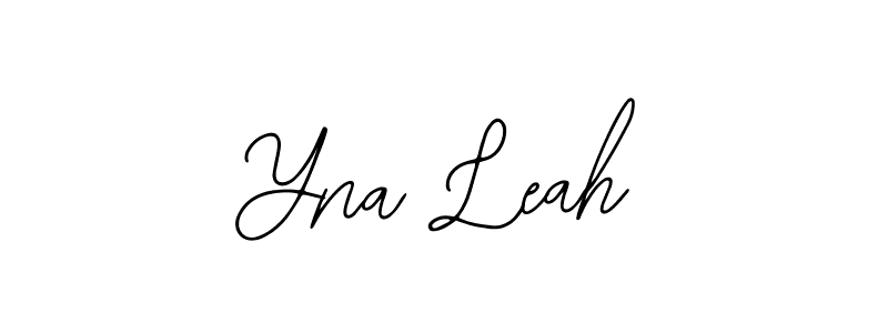 Create a beautiful signature design for name Yna Leah. With this signature (Bearetta-2O07w) fonts, you can make a handwritten signature for free. Yna Leah signature style 12 images and pictures png