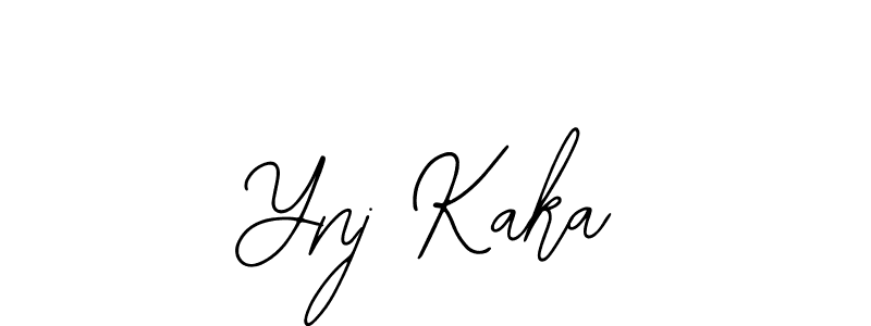 Make a beautiful signature design for name Ynj Kaka. Use this online signature maker to create a handwritten signature for free. Ynj Kaka signature style 12 images and pictures png