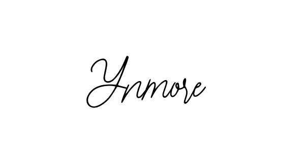 How to make Ynmore name signature. Use Bearetta-2O07w style for creating short signs online. This is the latest handwritten sign. Ynmore signature style 12 images and pictures png