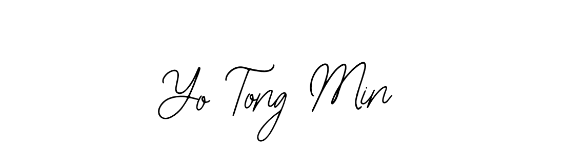 Yo Tong Min stylish signature style. Best Handwritten Sign (Bearetta-2O07w) for my name. Handwritten Signature Collection Ideas for my name Yo Tong Min. Yo Tong Min signature style 12 images and pictures png