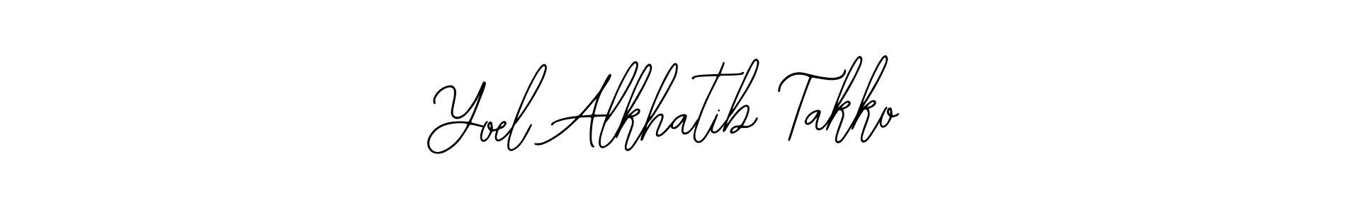 Once you've used our free online signature maker to create your best signature Bearetta-2O07w style, it's time to enjoy all of the benefits that Yoel Alkhatib Takko name signing documents. Yoel Alkhatib Takko signature style 12 images and pictures png