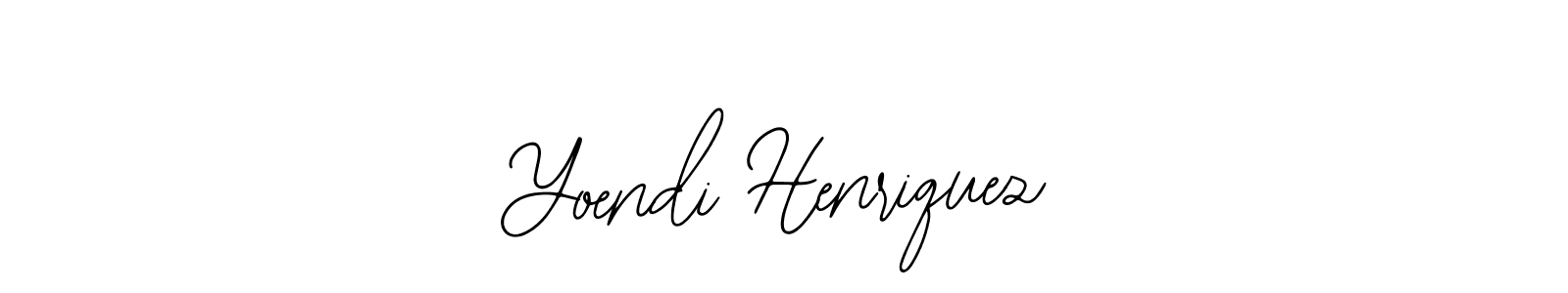 Here are the top 10 professional signature styles for the name Yoendi Henriquez. These are the best autograph styles you can use for your name. Yoendi Henriquez signature style 12 images and pictures png