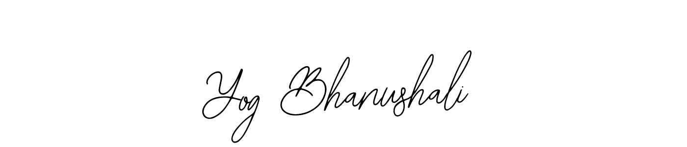 Create a beautiful signature design for name Yog Bhanushali. With this signature (Bearetta-2O07w) fonts, you can make a handwritten signature for free. Yog Bhanushali signature style 12 images and pictures png