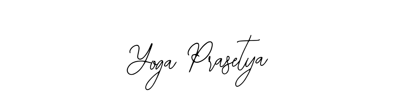 Yoga Prasetya stylish signature style. Best Handwritten Sign (Bearetta-2O07w) for my name. Handwritten Signature Collection Ideas for my name Yoga Prasetya. Yoga Prasetya signature style 12 images and pictures png