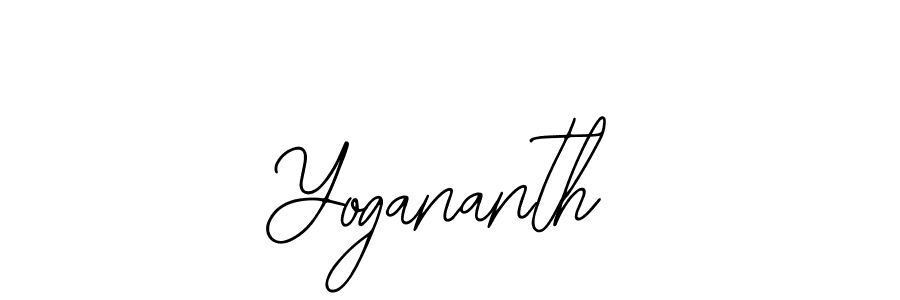 Use a signature maker to create a handwritten signature online. With this signature software, you can design (Bearetta-2O07w) your own signature for name Yogananth. Yogananth signature style 12 images and pictures png