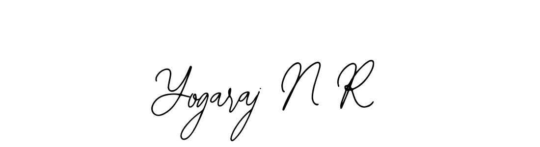 Make a beautiful signature design for name Yogaraj N R. With this signature (Bearetta-2O07w) style, you can create a handwritten signature for free. Yogaraj N R signature style 12 images and pictures png