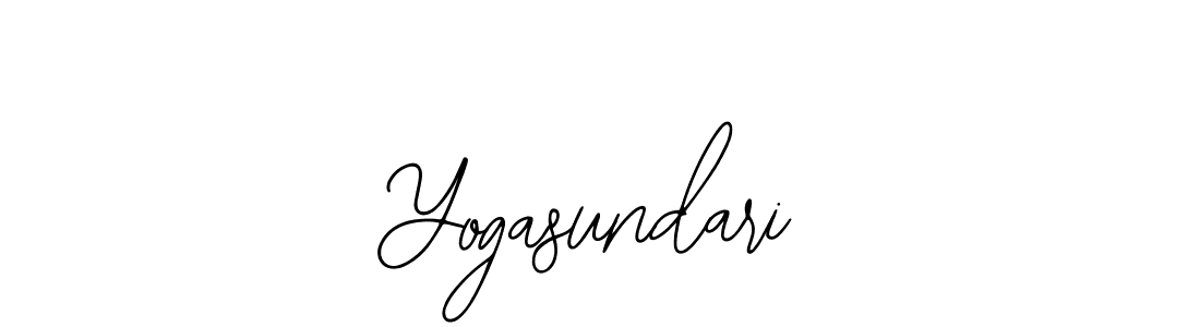 Make a beautiful signature design for name Yogasundari. With this signature (Bearetta-2O07w) style, you can create a handwritten signature for free. Yogasundari signature style 12 images and pictures png