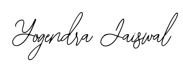 Personalize your online presence with Yogendra Jaiswal signature rendered in elegant Bearetta-2O07w font. Great for website footers and blogs. Yogendra Jaiswal signature style 12 images and pictures png