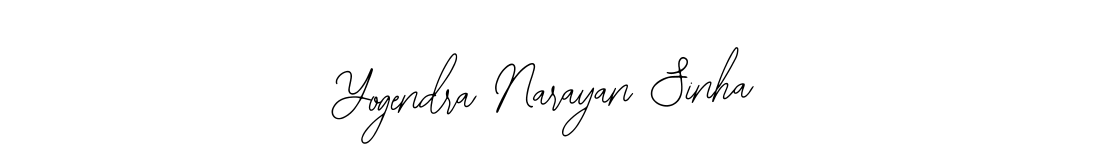 Yogendra Narayan Sinha stylish signature style. Best Handwritten Sign (Bearetta-2O07w) for my name. Handwritten Signature Collection Ideas for my name Yogendra Narayan Sinha. Yogendra Narayan Sinha signature style 12 images and pictures png