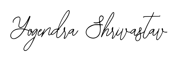 Create a personalized artistic stamp with Yogendra Shrivastav in Bearetta-2O07w font. Perfect for visual artists, designers, and influencers. Yogendra Shrivastav signature style 12 images and pictures png